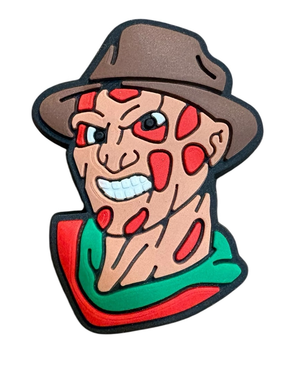 Freddy Krueger Croc Charm